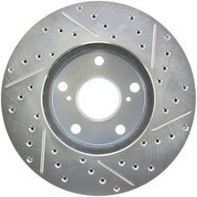 Load image into Gallery viewer, StopTech Select Sport Drilled &amp; Slotted Rotor - Front Left