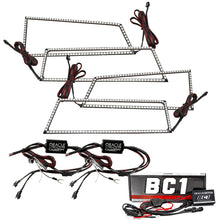 Load image into Gallery viewer, Oracle Chevy Silverado 03-06 Square Dual Halo Kit - ColorSHIFT w/ BC1 Controller