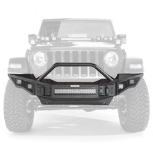 Load image into Gallery viewer, Go Rhino 07-20 Jeep Wrangler JL/JLU/JK/JKU/Gladiator JT Rockline Full Width Bumper w/ Overrider - GTR Auto
