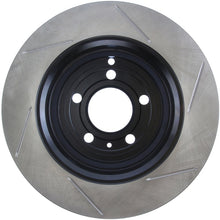 Load image into Gallery viewer, StopTech Power Slot 98-04 Volvo C70/98-00 S70/98-00 V70/94-97 850 Series Rear Right Slotted Rotors