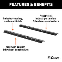 Load image into Gallery viewer, Curt Universal 5th Wheel Base Rail Kit