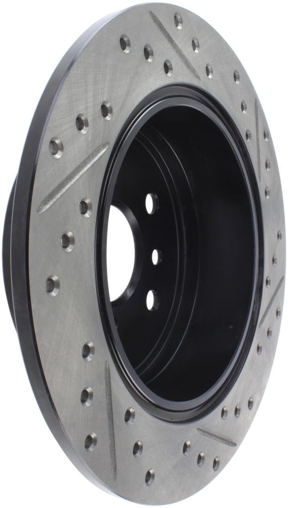 StopTech 07-09 Lexus ES 250/ES 300/ ES330/ES350 SportStop Slotted & Drilled Right Rear Rotor