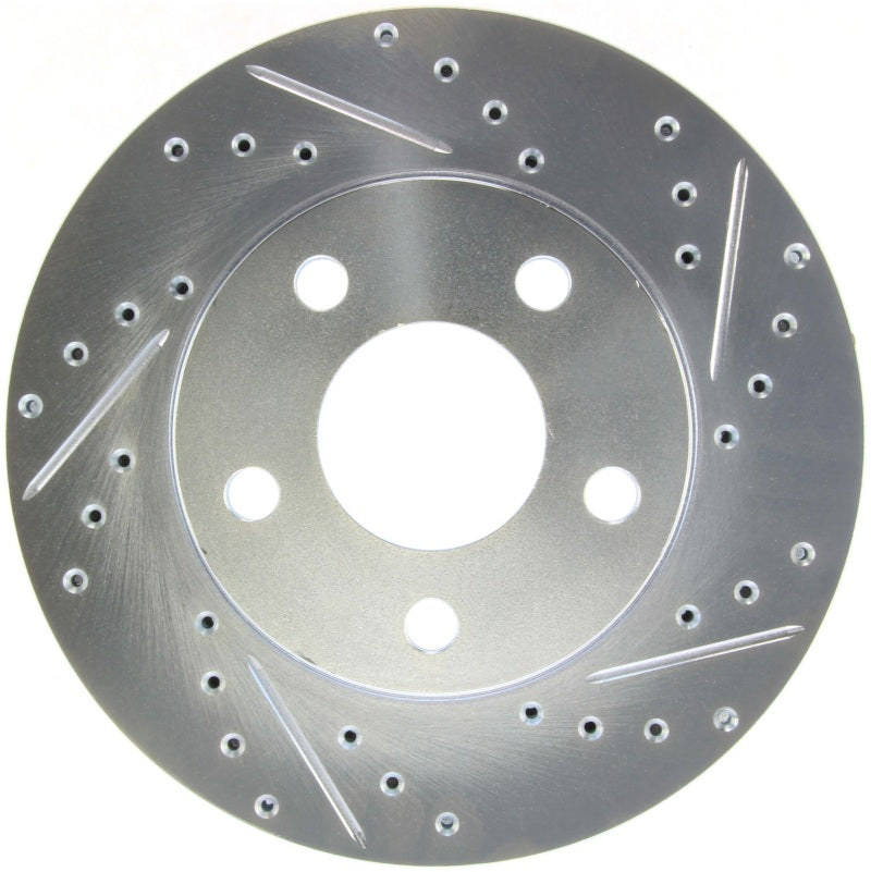 StopTech Select Sport 93-97 Chevrolet Camaro / Pontiac Firebird Slotted and Drilled Left Front Rotor