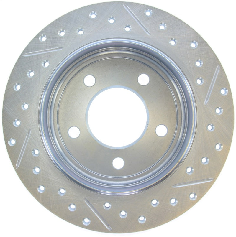 StopTech Select Sport Drilled & Slotted Rotor - Rear Right