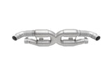 SOUL 10-12 Porsche 997.2 Turbo X-Pipe Exhaust - Reuse Factory Tips