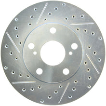 Load image into Gallery viewer, StopTech Select Sport Drilled &amp; Slotted Rotor - Front Left