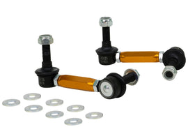 Whiteline Universal Sway Bar Link Assembly Heavy Duty Adjustable Steel Ball 115mm Size - GTR Auto