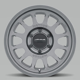 Method MR703 17x8.5 0mm Offset 6x5.5 106.25mm CB Gloss Titanium Wheel