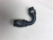 Load image into Gallery viewer, Fragola -12AN Male Rad. Fitting x 120 Degree Pro-Flow Hose End - Black