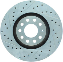 Load image into Gallery viewer, StopTech Select Sport 06-09 Audi A4 Slotted &amp; Drilled Front Right Rotor