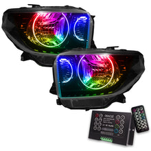 Load image into Gallery viewer, Oracle 14-17 Toyota Tundra SMD HL - Dual Halo Kit - ColorSHIFT w/ 2.0 Controller SEE WARRANTY