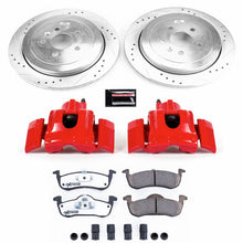 Load image into Gallery viewer, Power Stop 13-19 Lincoln MKT Rear Z36 Truck&amp;Tow Kit w/Cals