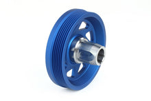 Load image into Gallery viewer, PERRIN 22-26 Subaru WRX/BRZ &amp; Toyota GR86 / 20-25 FXT/OBXT Lightweight Crank Pulley - Blue - GTR Auto