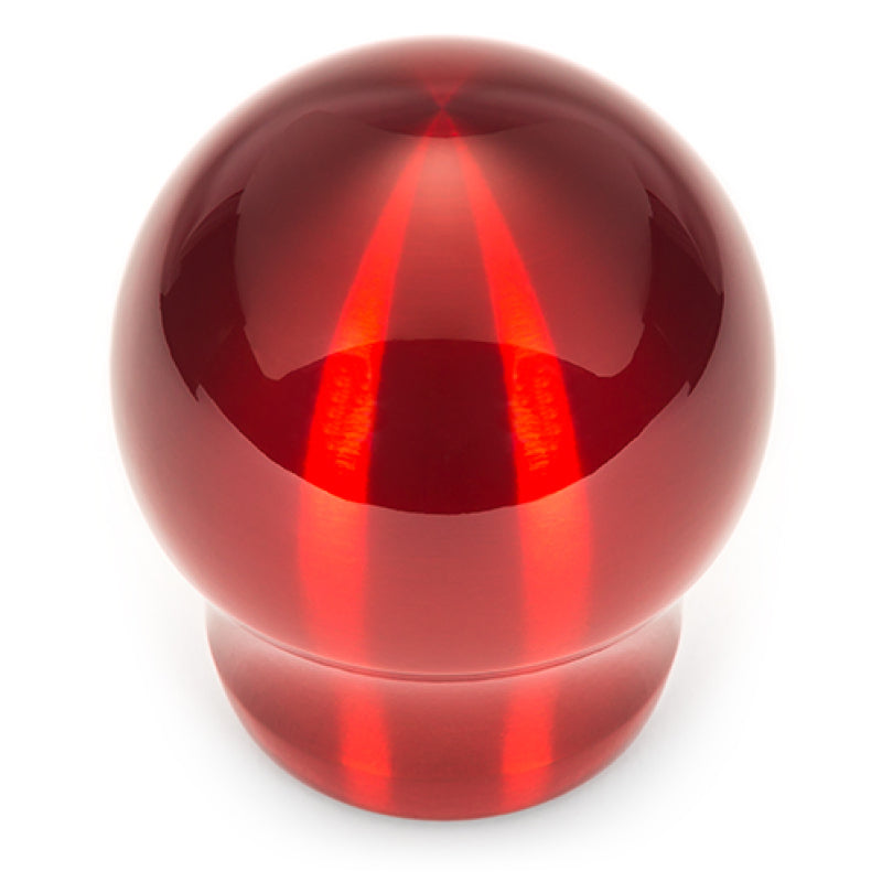 Raceseng Contour Shift Knob (No Engraving) BMW Adapter - Red Translucent