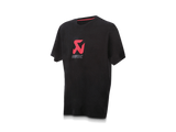 Akrapovic Mens Logo Black T-Shirt - Large