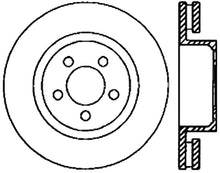 Load image into Gallery viewer, StopTech Power Slot 04-06 Dodge Ram SRT-10 Front Right Slotted CRYO-STOP Rotor