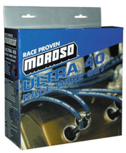 Load image into Gallery viewer, Moroso Ford 351W Ignition Wire Set - Ultra 40 - Sleeved - HEI - 135 Degree - Black