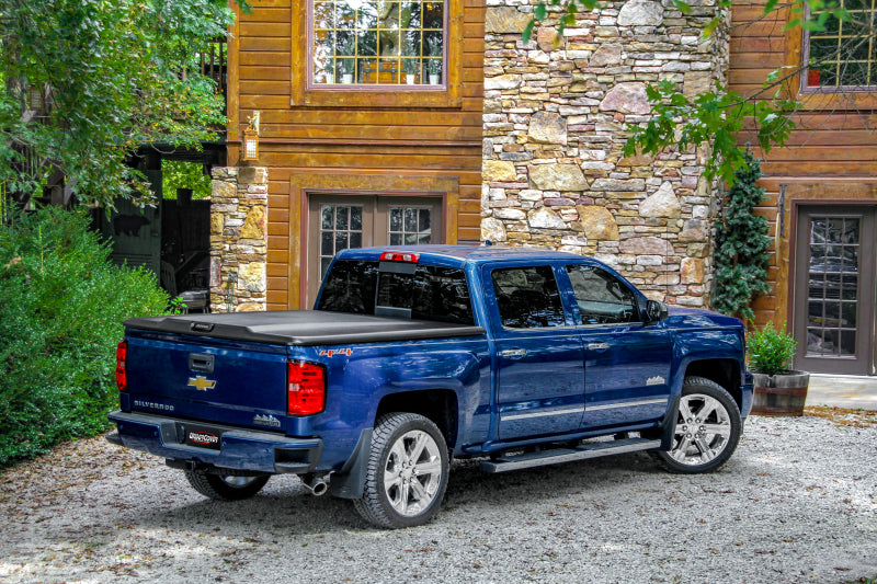 UnderCover 19-20 GMC Sierra 1500 (w/o MultiPro TG) 6.5ft Elite Bed Cover - Black Textured