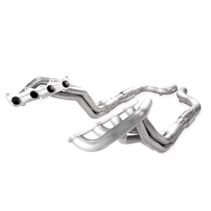 Stainless Power 15-17 Mustang GT Headers 1-7/8in Primaries High-Flow Cats