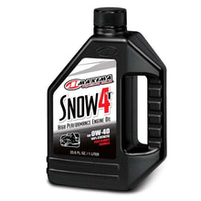 Load image into Gallery viewer, Maxima Snow 4T Full Synthetic 0W40 - 1 Liter