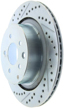 Load image into Gallery viewer, StopTech Select Sport 14-16 Infiniti Q60 Drilled and Slotted Rear Right Brake Rotor