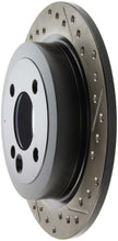 Load image into Gallery viewer, StopTech 02-06 Mini Cooper/Cooper S Slotted &amp; Drilled Left Rear Rotor
