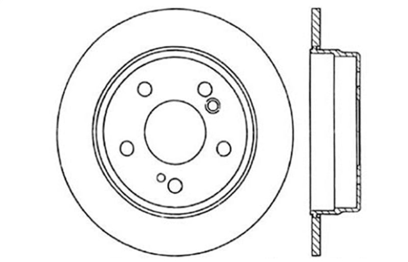 StopTech Drilled Sport Brake Rotor