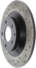 Load image into Gallery viewer, StopTech Sport Cross Drilled Brake Rotor - Front Left