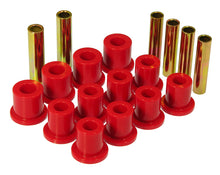 Load image into Gallery viewer, Prothane 80-96 Ford Spring &amp; Shackle Bushings - Red