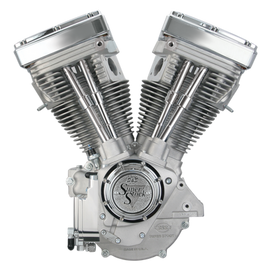 S&S Cycle 84-99 BT V80 Long Block Engine - Natural