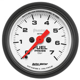 AutoMeter Gauge Fuel Pressure 2-1/16in. 7Bar Digital Stepper Motor Phantom