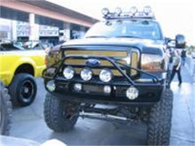 Load image into Gallery viewer, N-Fab Pre-Runner Light Bar 99-07 Ford F250/F350 Super Duty/Excursion - Tex. Black