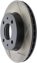 Load image into Gallery viewer, StopTech Power Slot 95-99 Nissan Sentra / 95-99 200SX Rear Drum SportStop Front Slotted Left Rotor