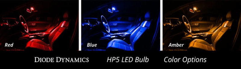 Diode Dynamics 194 LED Bulb HP5 LED - Amber (Single)