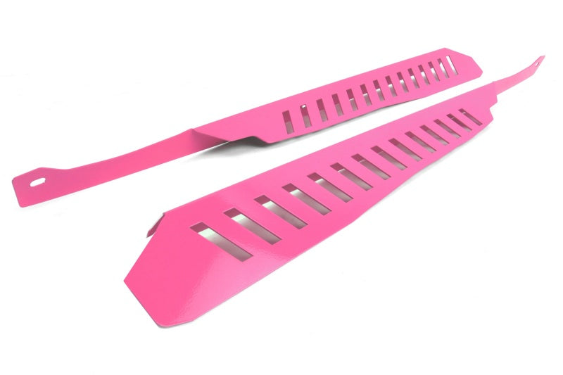 PERRIN 08-14 Subaru WRX/STI / 08-11 Impreza Fender Shroud Set - Hyper Pink - GTR Auto
