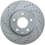 StopTech 13-15 / 17-18 Mazda CX-5 Select Sport Slotted & Drilled Front Right Rotor
