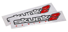 Load image into Gallery viewer, Skunk2 35in. Decal (Windshield Banner) (Set of 2)