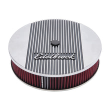 Load image into Gallery viewer, Edelbrock Air Cleaner Elite II 14In Diameter w/ 3In Element Standard Height Polished