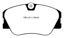 Load image into Gallery viewer, EBC 86-93 Mercedes-Benz 190/190E 2.3 16v Redstuff Front Brake Pads