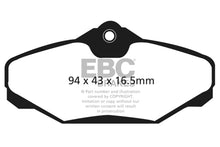 Load image into Gallery viewer, EBC 94-00 Ford Taurus 3.0 Ultimax2 Rear Brake Pads