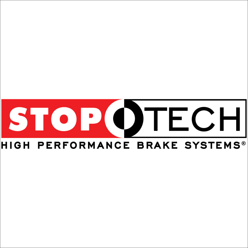 Stoptech Premium Cryo Front Brake Rotor 12-14 Fiat 500