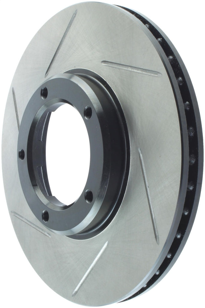 StopTech Power Slot 95-04 Toyota Tacoma 5 Lugs Front Right Slotted Rotor