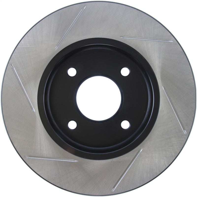 StopTech Power Slot 03-06 Sentra Spec V w/ Brembo SportStop Slotted Rear Left Rotor