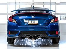 Load image into Gallery viewer, AWE Tuning 17+ Honda Civic SI 1.5L / Type R 2.0L Turbo Triple-to-Dual Tip Conversion Kit