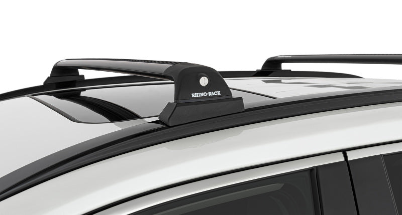 Rhino-Rack 19-22 Toyota RAV4 XA50 5 Door SUV w/Flush Rails Vortex RVP 2 Bar Roof Rack - Black