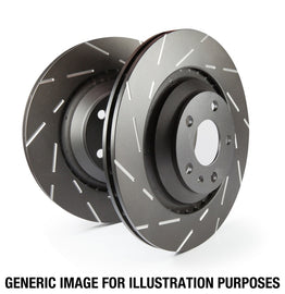 EBC 99-03 Mitsubishi Lancer Evolution 2.0 Turbo USR Slotted Rear Rotors - GTR Auto