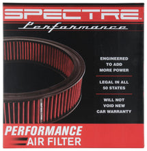 Load image into Gallery viewer, Spectre 1994 GMC Jimmy 4.3L V6 TBI Replacement Round Air Filter
