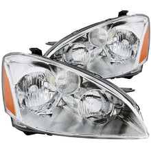 Load image into Gallery viewer, ANZO 2002-2004 Nissan Altima Crystal Headlights Chrome