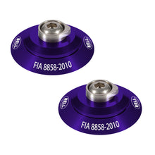 Load image into Gallery viewer, Bell HANS Clip Set - Purple FIA8858-2010