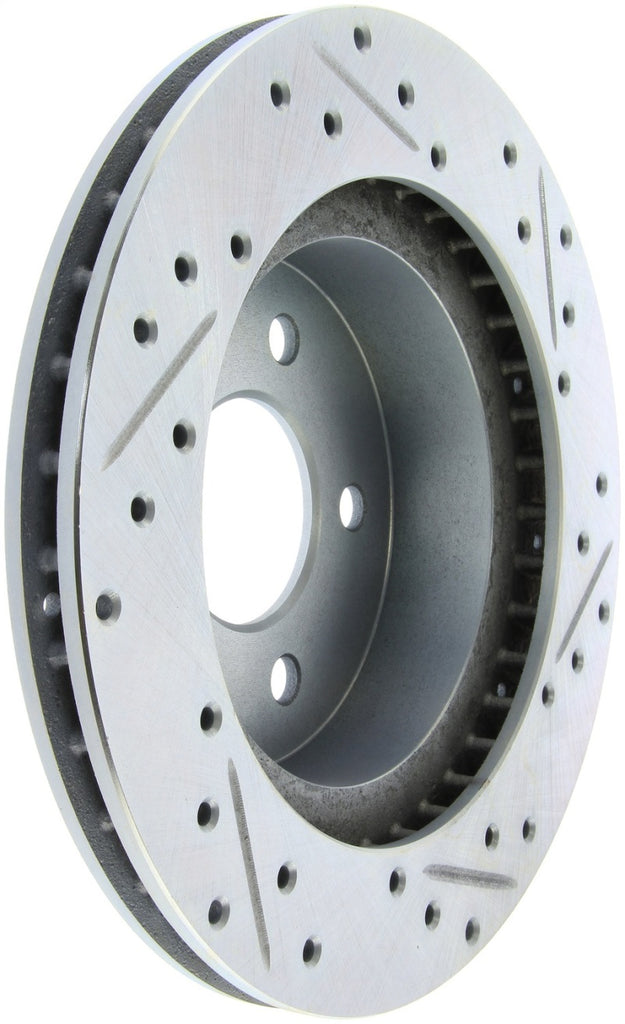 StopTech Select Sport 82-87 Lincoln Continental Sport Slotted & Drilled Right Rear Brake Rotor